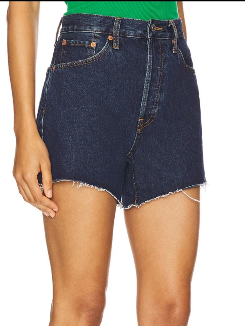 NWT Re/Done 90s Low Slung Short